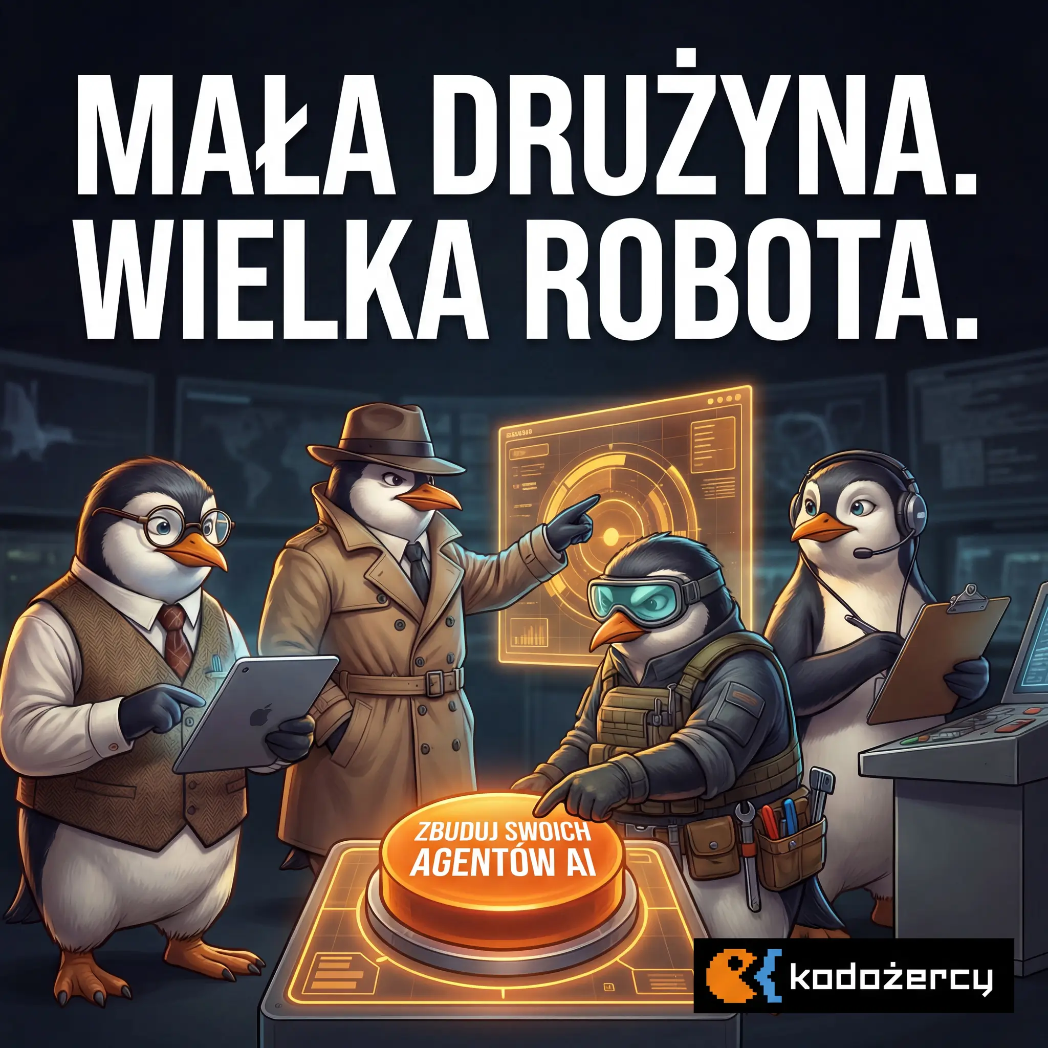 grafika reklamowa pakietu kursów automatyzaje i budowa agentów ai