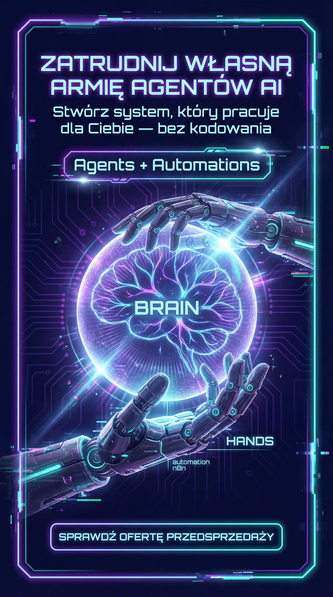 Banner reklamowy - stwórz własną armię agentów AI